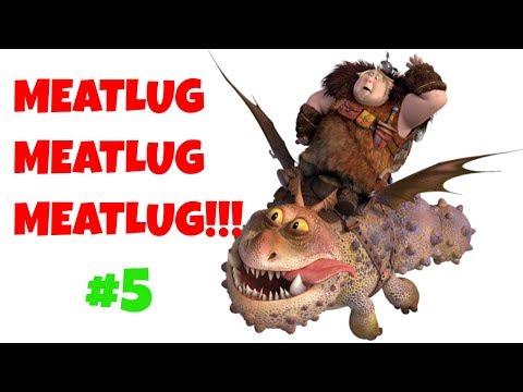 Meatlug goes on a journey! Dragons Rise of Berk ImSyriusz