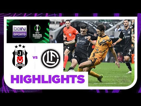 Besiktas v Lugano | Europa Conference League 23/24 | Match Highlights