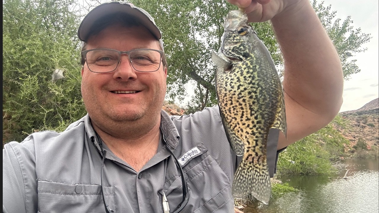 Aiming for Crappie | Gunlock State Park