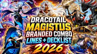 ABSOLUTELY INSANE TIER 0!!! BRANDED DRACOTAIL MAGISTUS NEW META!!! COMBO LINES + DECKLIST 2026!!!