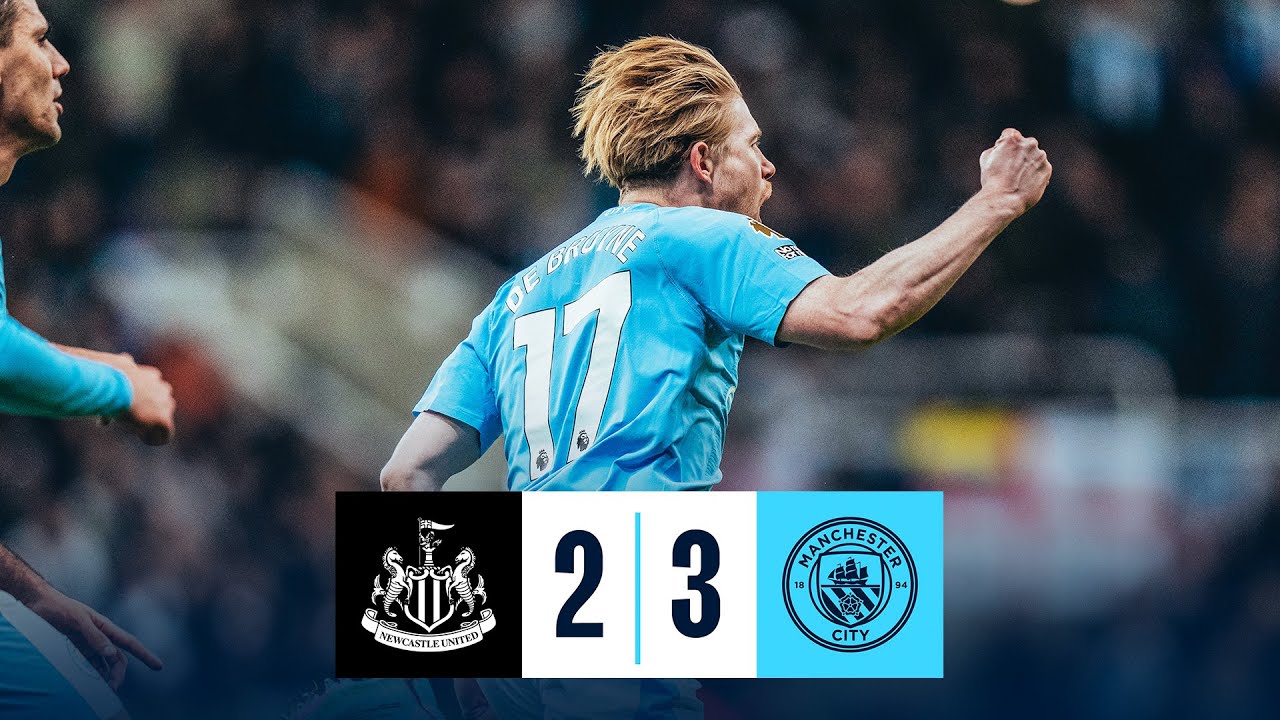 Newcastle United vs Manchester City highlights