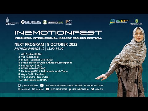 INDONESIA INTERNATIONAL MODEST FASHION FESTIVALIN2MOTIONFEST - Fashion Parade 12