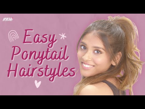 2 Easy Ponytail Hairstyles You Must Try | Messy...