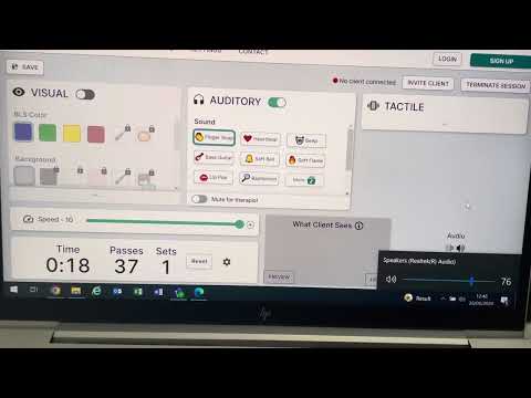 Remote EMDR Auditory  BSL Demo