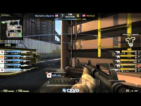 Mortality eSports vs Method - CEVO Season 8 Pro Placement Bracket Stage - Map 1