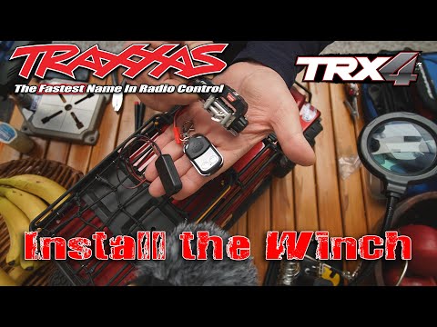 How to Install the Winch on Traxxas TRX4 Defender  (GR)