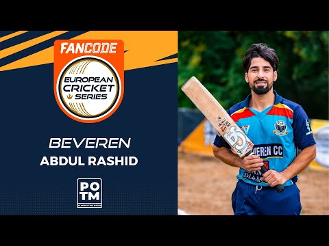 POTM: A.Rashid - GEN vs BEV | Highlights | FanCode ECS Belgium, 2022 Day 10 | ECS22.591