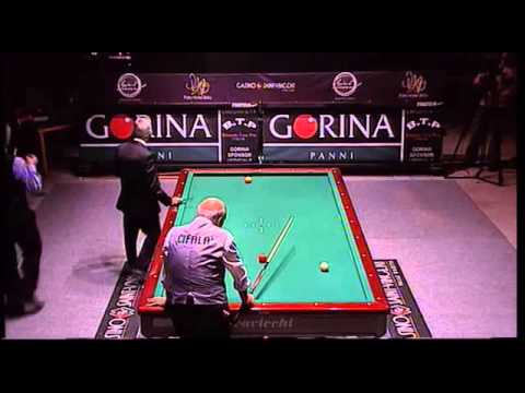 MANNONE vs CIFALA' - 37° GRAN PREMIO di BILIARDO GORIZIANA  2013