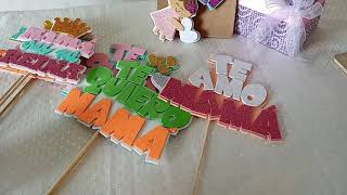 🤱MANUALIDADES PARA MAMÁ TOPPERS EN FOAMI PASO A PASO/ EMPRENDE DESDE CASA 😉