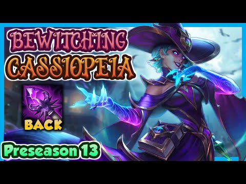 ROD OF AGES IS BACK! BEWITCHING CASSIOPEIA IS SPOOKY WITH IT TOO | Preseason 13 PBE Gameplay