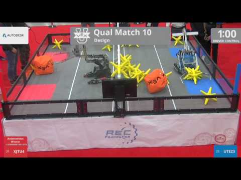 2017 VEXU Design Q10 - XJTU4 vs UTEZ3 - 36 to 15