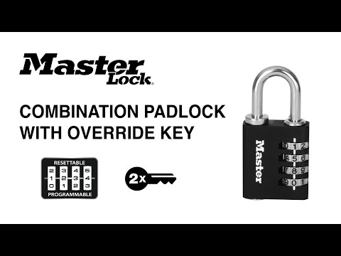 Master Lock 604EURD Cadenas à Combinaison à 4 Chiffres en