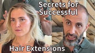 Secrets for Successful Hair Extensions🌟If you want long-lasting, healthy hair while using extensions