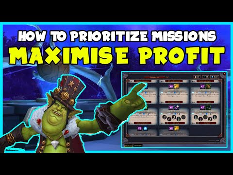 How I Make MILLIONS With The Mission Table - Pick The Right Missions! | Shadowlands Goldmaking Guide