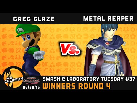 S@LT #38 | DS | Greg Glaze (Luigi) vs TL|BC DS Metal Reaper (Marth) - Winners Round 4 - SSBM