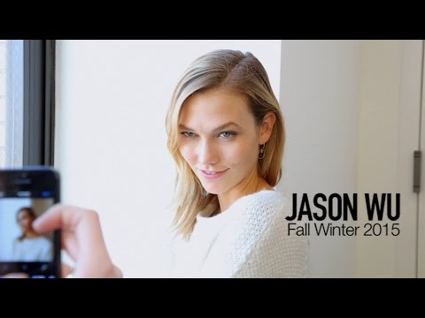 KARLIE KLOSS Backstage x JASON WU FALL 2015  | MODTV