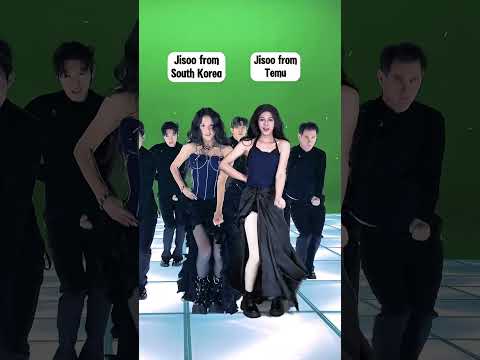 Jisoo from SoKor Vs. Jisoo from Temu💀 #JISOO #Blackpink #Earthquake #kpop #shorts