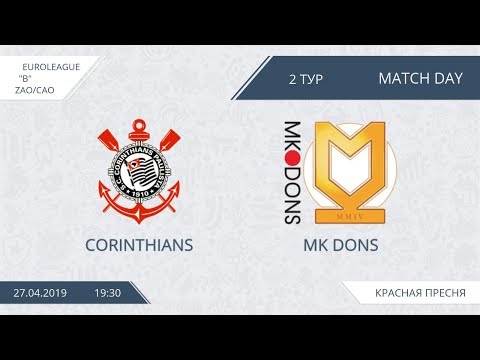 AFL19. EuroLeague. CAO/VAO. Division B. Day 2. Corinthians - MK Dons