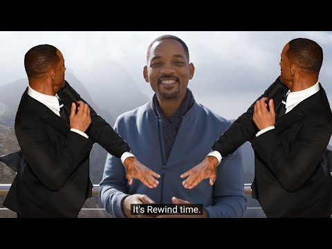 Will Smith Oscar Slap But Its Rewind Time