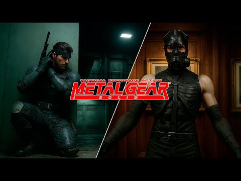 Metal Gear Solid: All Characters Reimagined in Real Life with AI