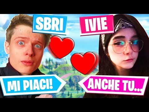 MI DICHIARO AD IVIE SU FORTNITE E LEI ACCETTA?! (SCHERZO FINITO STRANO)