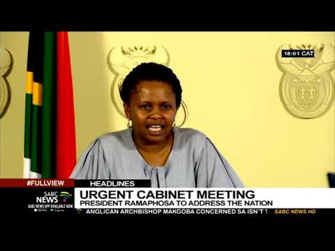 #SABCNews PM Headlines | Sunday, 15 March 2020