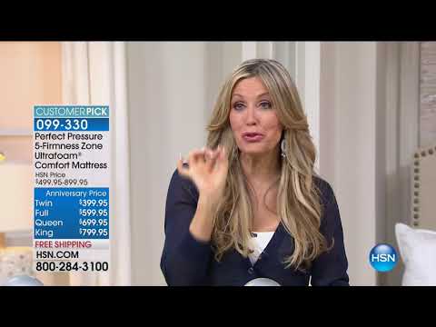 HSN | Perfect Pressure Mattress Anniversary 08.11.2017 - 03 PM