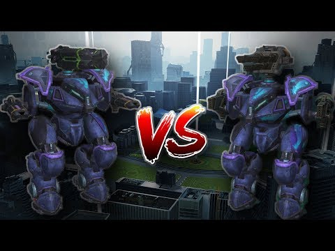 [WR] 🔥 Halo/Glory VS Avenger/Gust Mercury - Firepower Comparison | War Robots