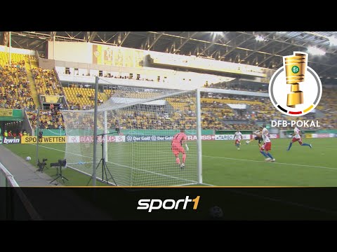 HSV raus nach Klatsche! Dynamo Dresden - Hamburger SV | Highlights | DFB-Pokal | SPORT1