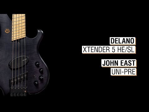 Delano Xtender 5 HE/SL + John East UNI-PRE - Maruszczyk Frog 5a Headless Multiscale