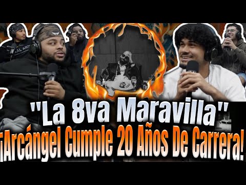 REACCIÓN a "La 8va Maravilla" Arcángel Con Su 8vo Disco!!Austin San,Daddy Yankee,Ricky Martin,Beéle!