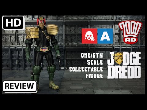 ThreeA 2000AD 1/6 Scale JUDGE DREDD Collectable Action Figure review