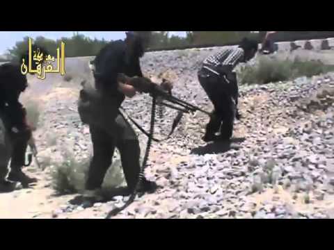 استهداف قوات النظام على احدى الجبهات في ريف دشق من قبل حرك أحرار الشام الإسلامية