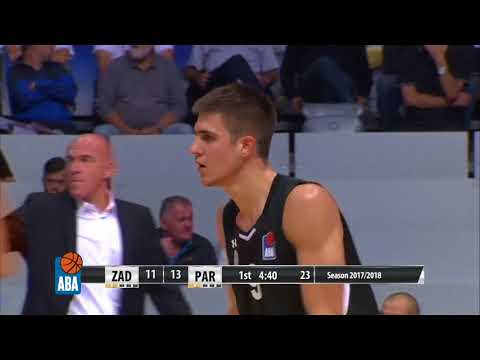 ABA Liga 2017/18, Round 4 match: Zadar - Partizan NIS (14.10.2017)