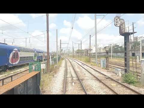 [Cab Ride] RER D Paris Gare de Lyon (Banlieue) à Stade de France - Saint-Denis (Dégarage + Garage)
