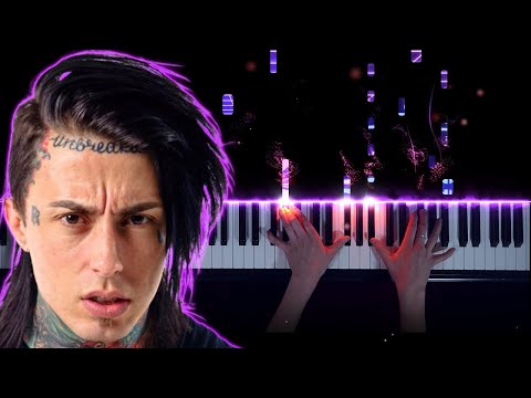 Falling In Reverse - "Popular Monster" - piano version