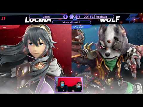 Coupe DitootiD #2 Smash Bros Ultimate Pool Winners Round 2 - Leon (Lucina) VS DD|FS| Rosbwa (Wolf)