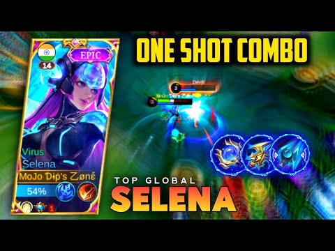 UNLEASH POWER OF SELENA | SELENA BRUTAL DAMAGE BUILD 2023 | MLBB