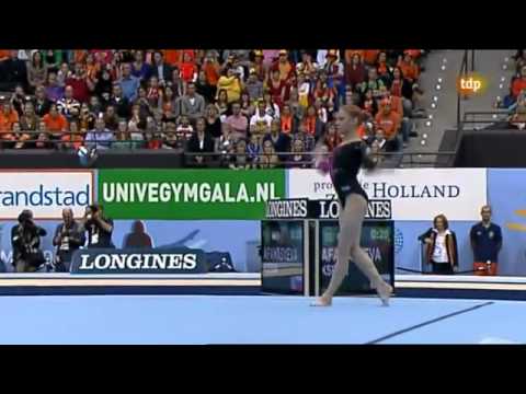 ksenia Afanasyeva World Gymnastics 2010 EF - Floor