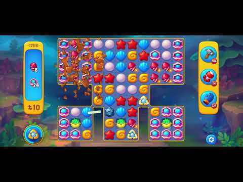 Fishdom level 12116 no boosters フィッシュダム ノーマル