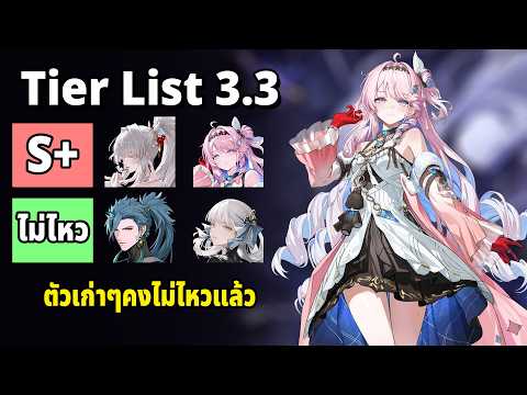 Tier List ตัวละครที่ยังยังน่าสุ่มแพทช์ 3.3 อัพเดตล่าสุด | Wuthering Waves