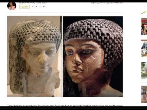 TARTARIA - Egyptian Queen Scotia Founded Scotland - Amy/SAMFU