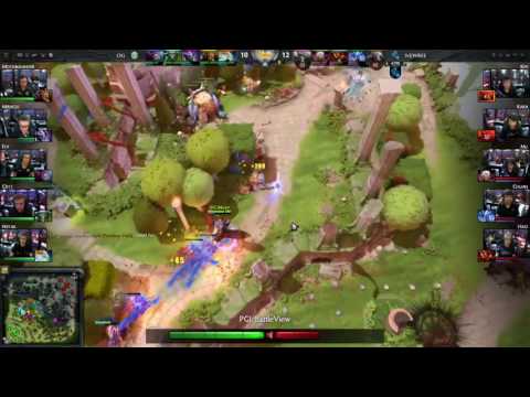 Manila Major | OG vs Newbee - Cr1t big Earth Spirit play!