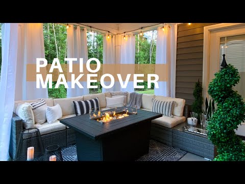 DIY PATIO MAKEOVER | Dollar Tree DIY Decor | Outdoor Decorating Ideas on a Budget Video