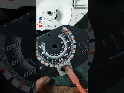 Speedo supra x 125 pasang voltmeter digital   #speedometer #voltmeter #suprax125