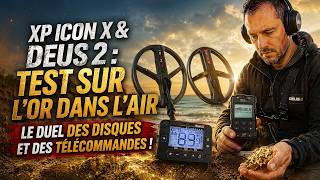 XP Icon X vs XP Deus 2 : Ne vous trompez pas de disque et de télécommande sur l'or !
