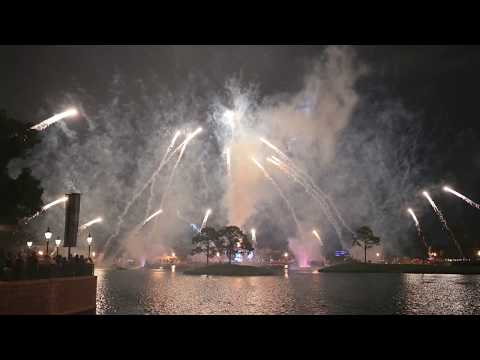 Epcot Illuminations Reflections of Earth *Full show* from the France pavilion