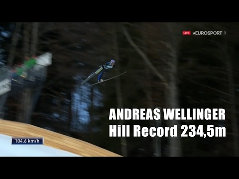Andreas Wellinger 234,5m | Hill Record - Oberstdorf 04.02.2017