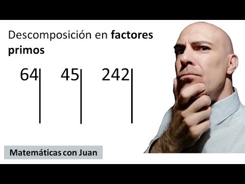 ▷ Cómo descomponer números en FACTORES PRIMOS ejemplos. Factorizar números