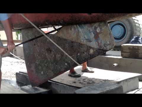 VITourGuide - Removing Bronze Center Board Ep. 5 Wooden boat Repair